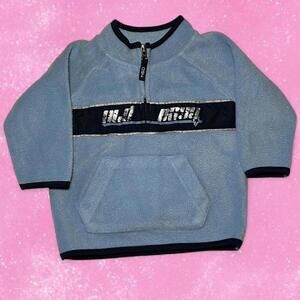 Vintage Old Navy Blue Crewneck Half Zip